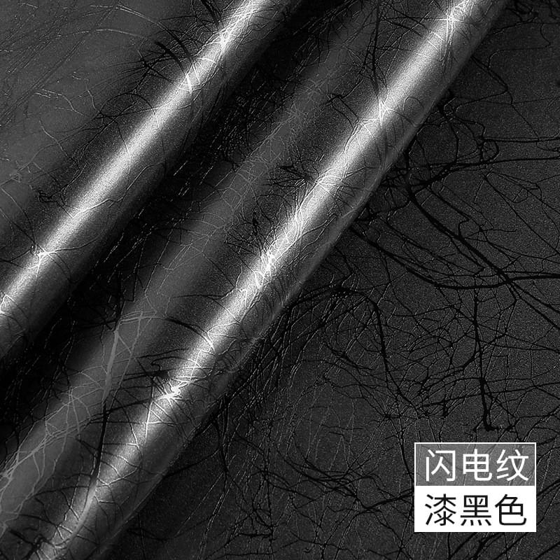 Lightning pattern PU leather fabric