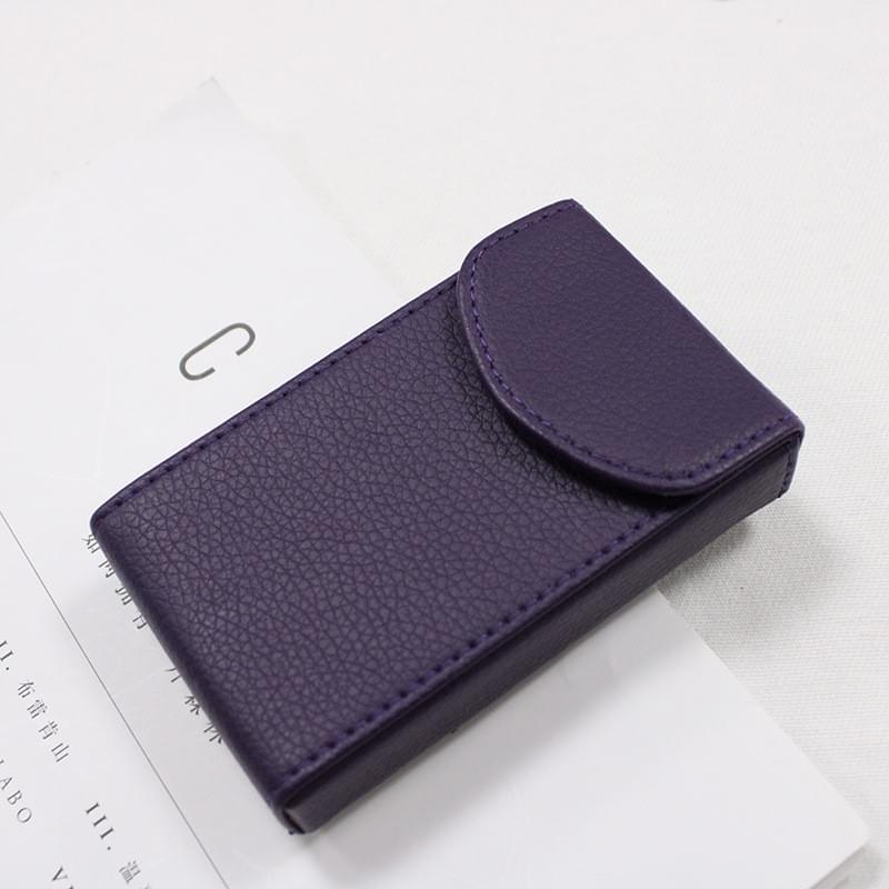 Portable Leather Power Bank Storage Case with Dustproof Protection