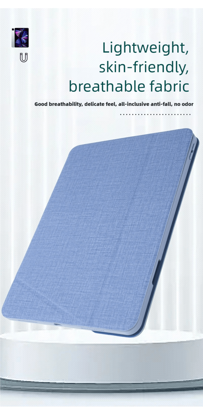 tablet  protect case cover  for ipad with pen holder support OEM/ODM