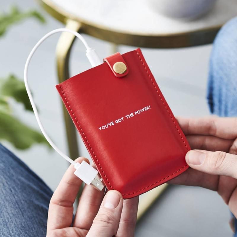 Travel Portable Leather Power Bank Protective Case | OEM Manufacturer