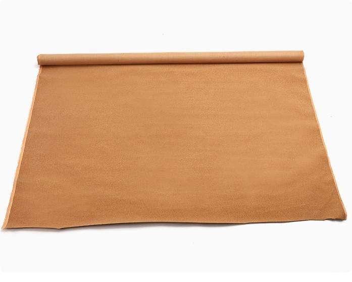PU cork fabric with large-particle fragmented wood grain