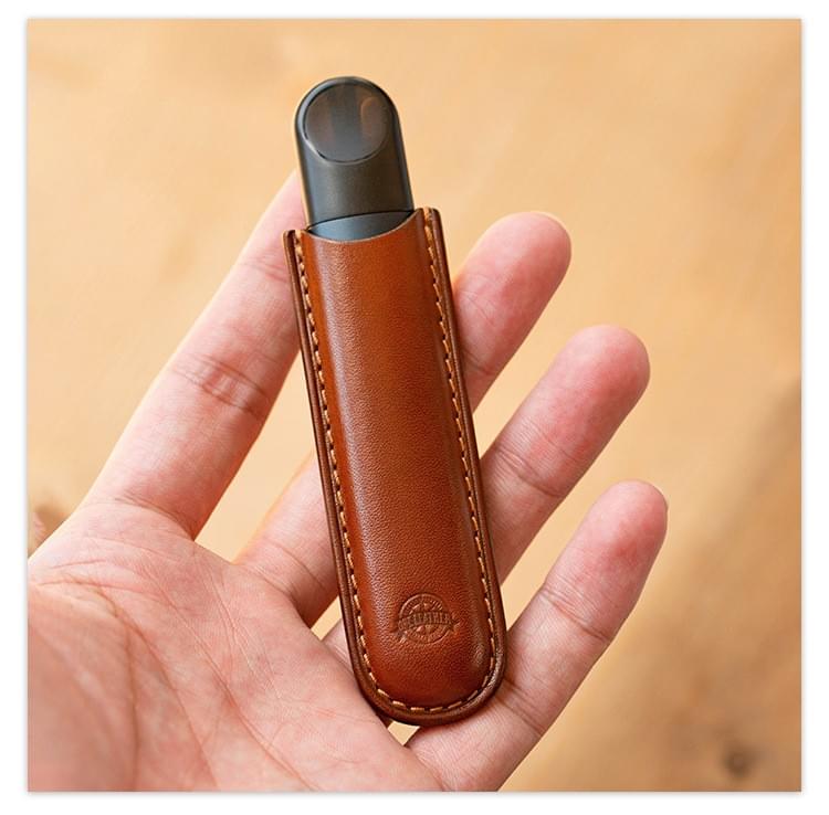 Universal Leather E-Cigarette Case with Lanyard | Portable Vape Storage | OEM Manufacturer Worldwide