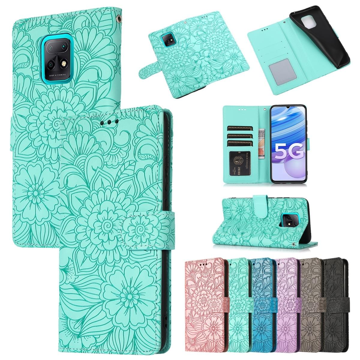 Luxury Retro Flip Leather Phone Case with Card Holder & Stand for iPhone & Samsung