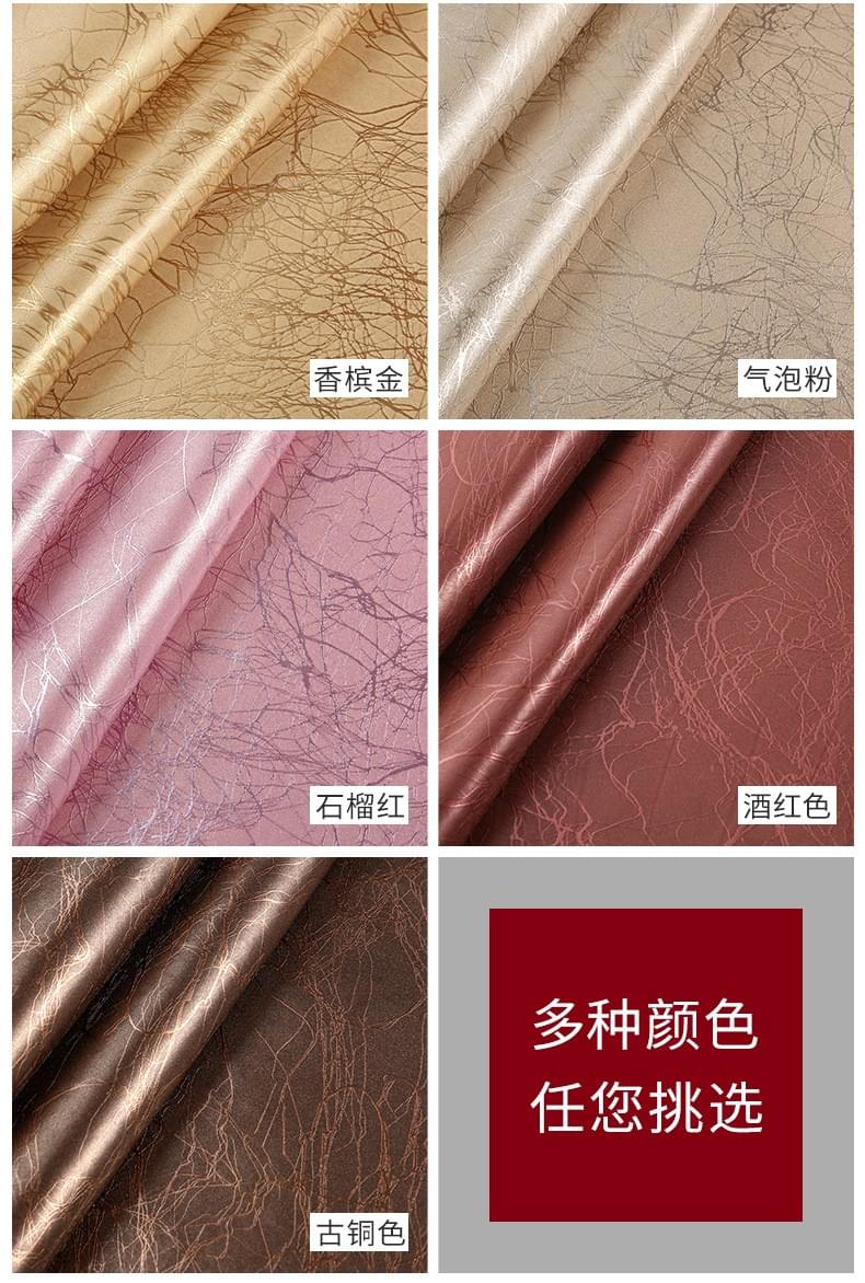 Lightning pattern PU leather fabric