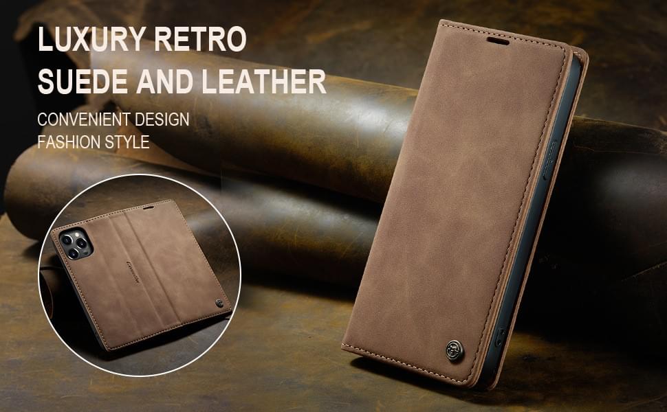 Custom Luxury Retro Flip Leather Cases for iPhone & Samsung | Factory Direct Supply