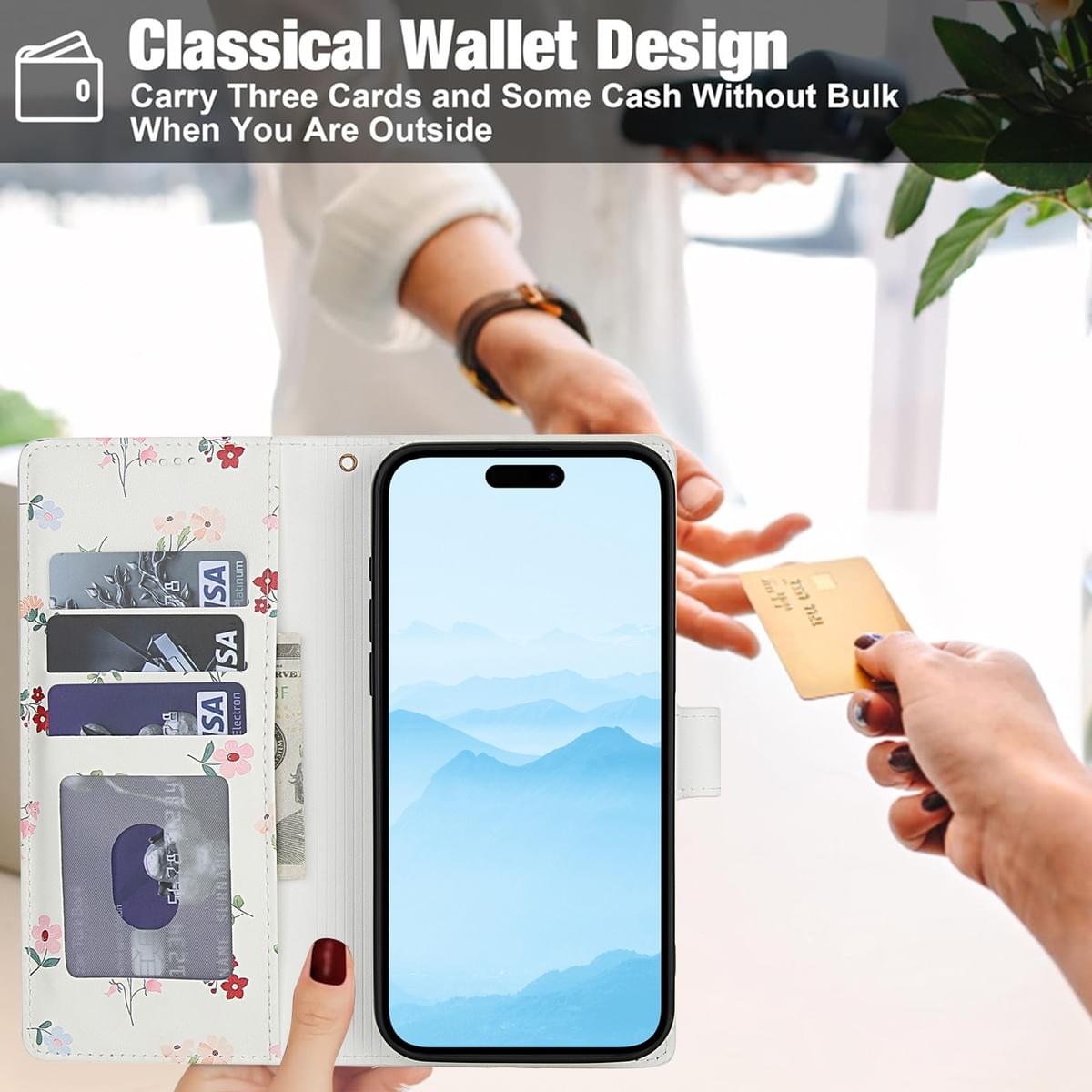 Custom Luxury Retro Flip Leather Cases with Card Holder for iPhone & Samsung | Factory Direct Supply