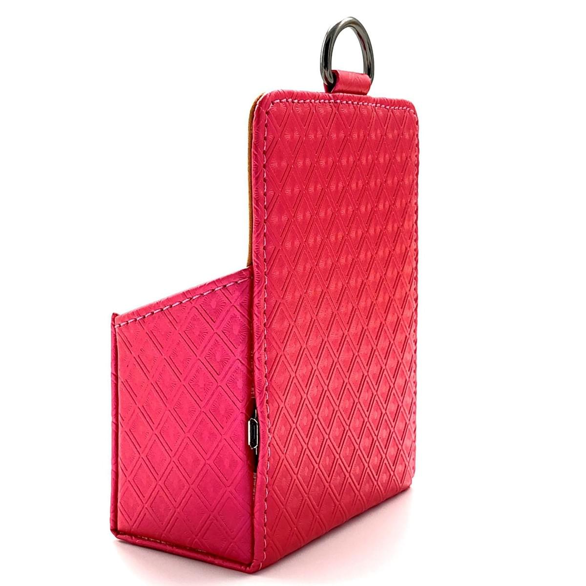Vehicle-mounted wireless charging phone storage bag that can hold two phones