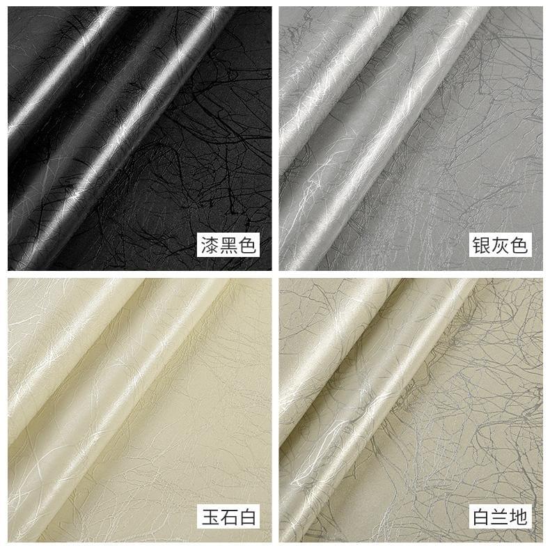 Lightning pattern PU leather fabric