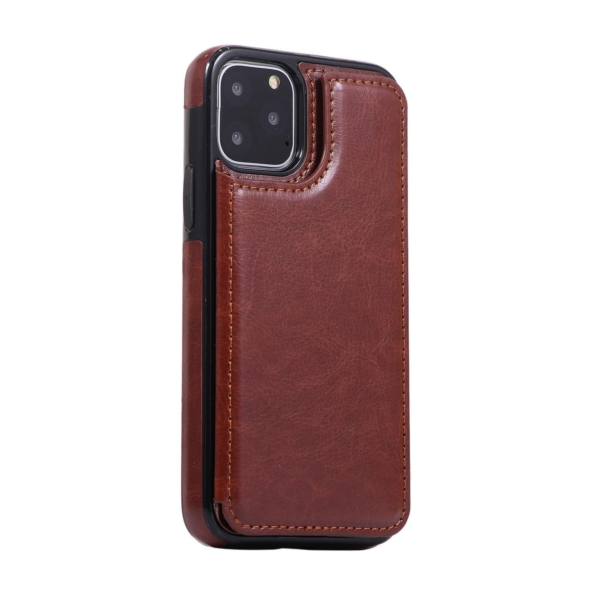 Luxury Retro Flip Leather Protective Case with Card Holder for iPhone & Samsung | Custom Phone Case 