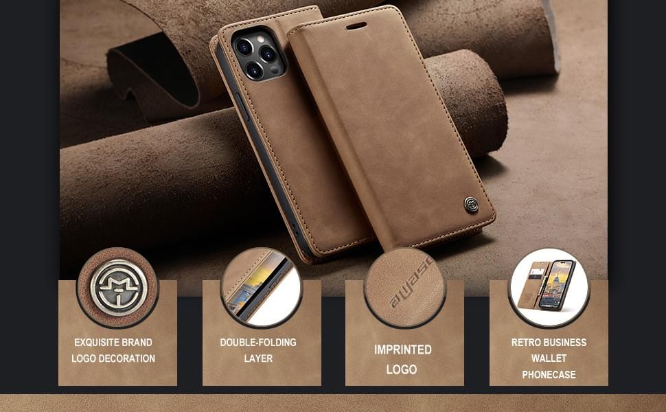Custom Luxury Retro Flip Leather Cases for iPhone & Samsung | Factory Direct Supply