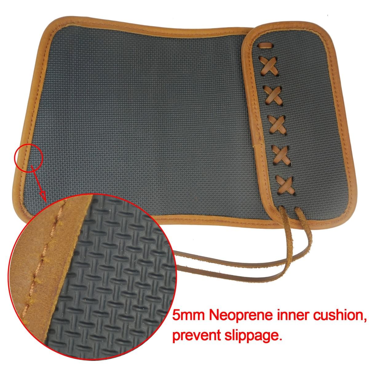 Canvas & Leather Rifle Stock Ammo Holder | 8 Round Cartridge Sleeve OEM