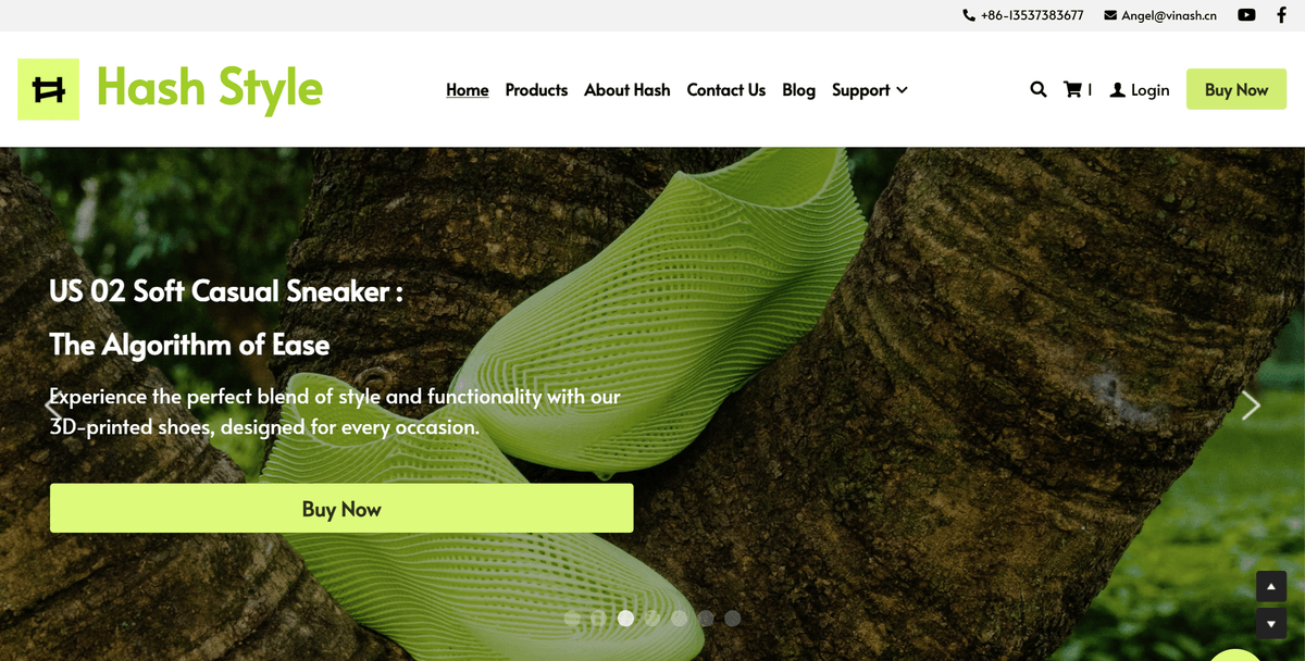 专业为中国跨境电商品牌出海赋能，采用美国本土知名上市公司Strikingly SaaS 建站平台，稳定高效。