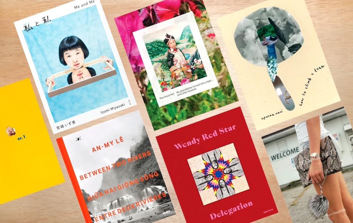 Photobooks By Women composite of covers of  Photobooks By Women 