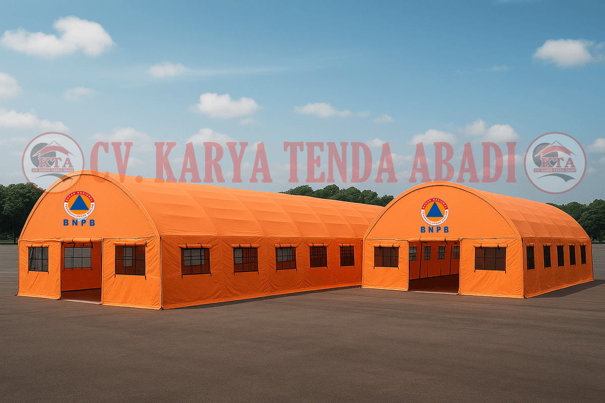 Tenda Lorong / Pengungsi / BNPB CV. Karya Tenda Abadi