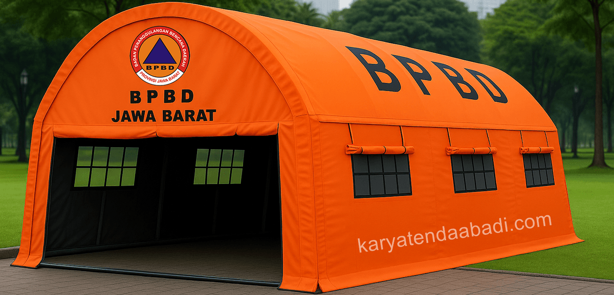 Tenda BPBD - CV. Karya Tenda Abadi