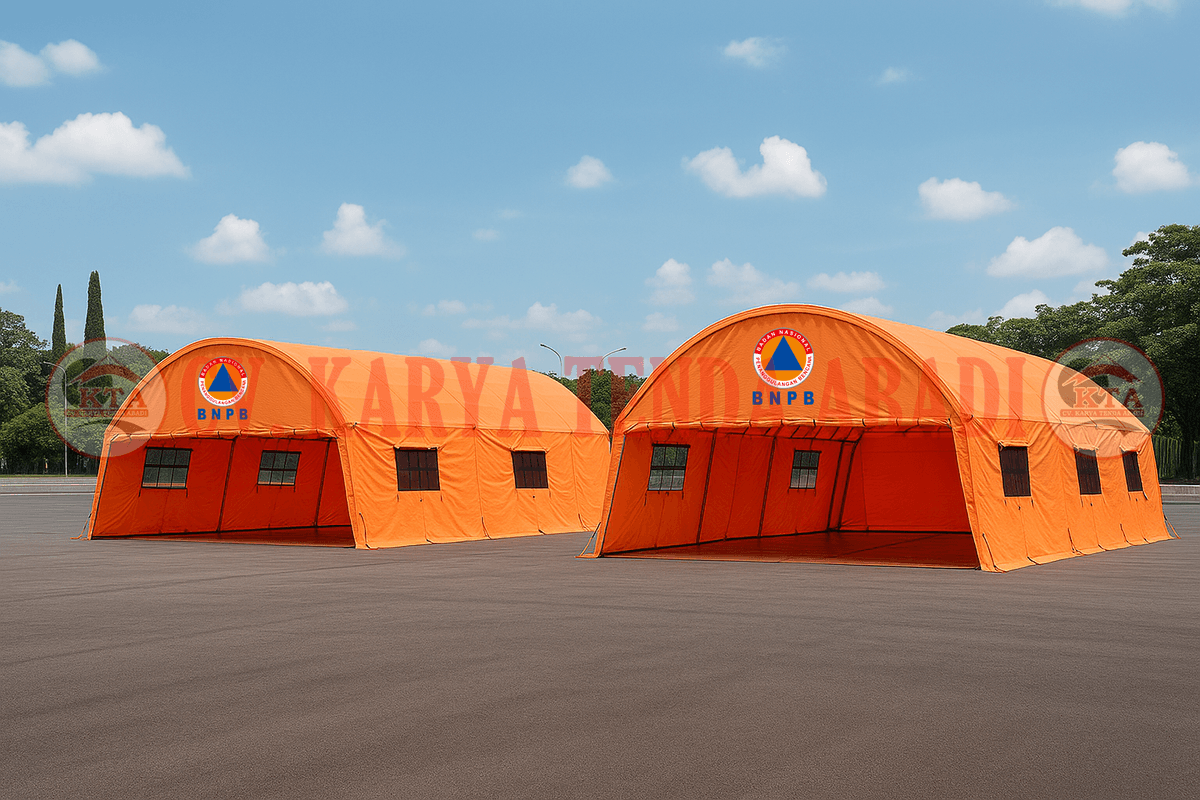 Tenda Lorong / Pengungsi / BNPB CV. Karya Tenda Abadi