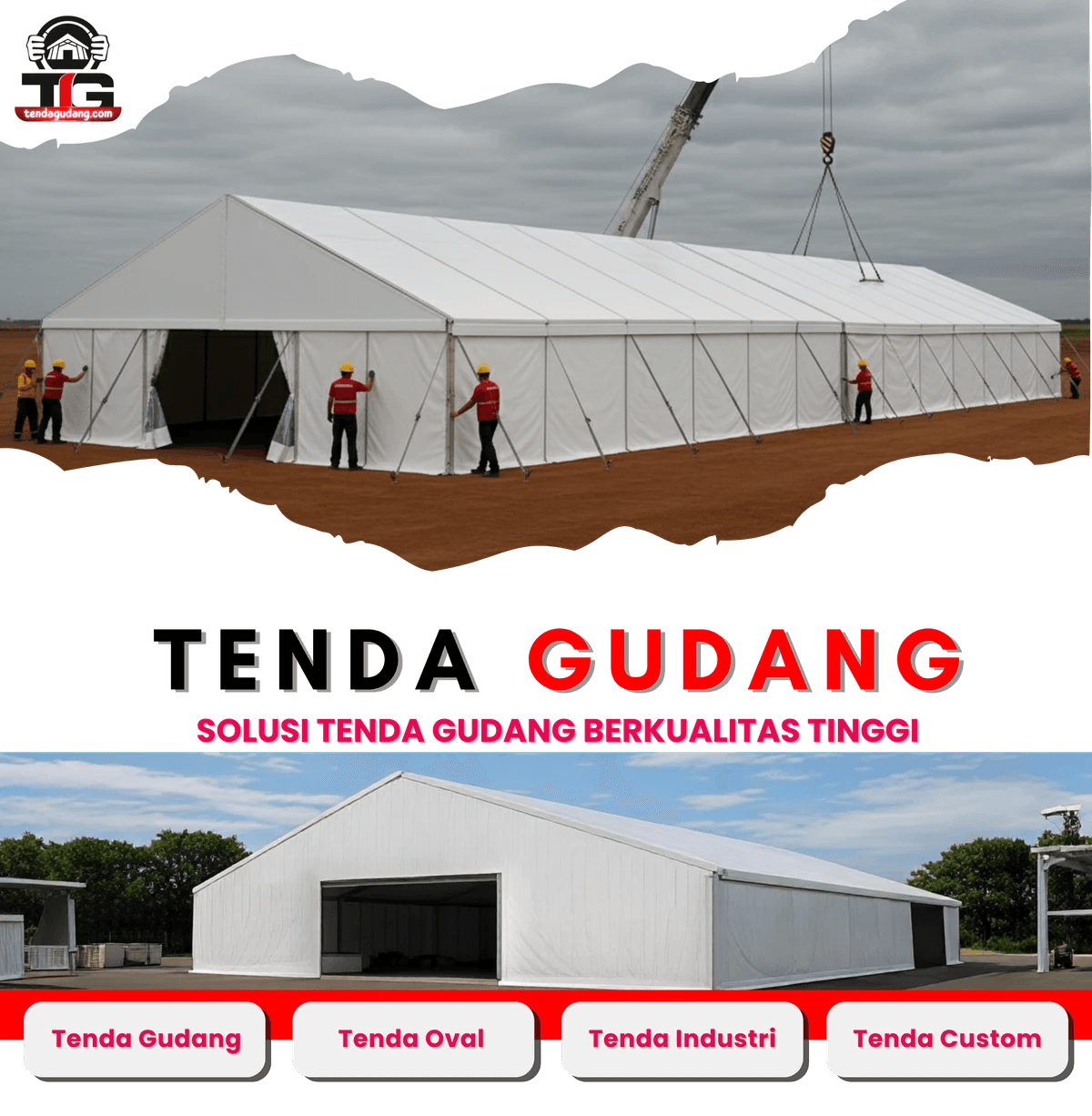 Pabrik Produsen Tenda Gudang / tendagudang.com