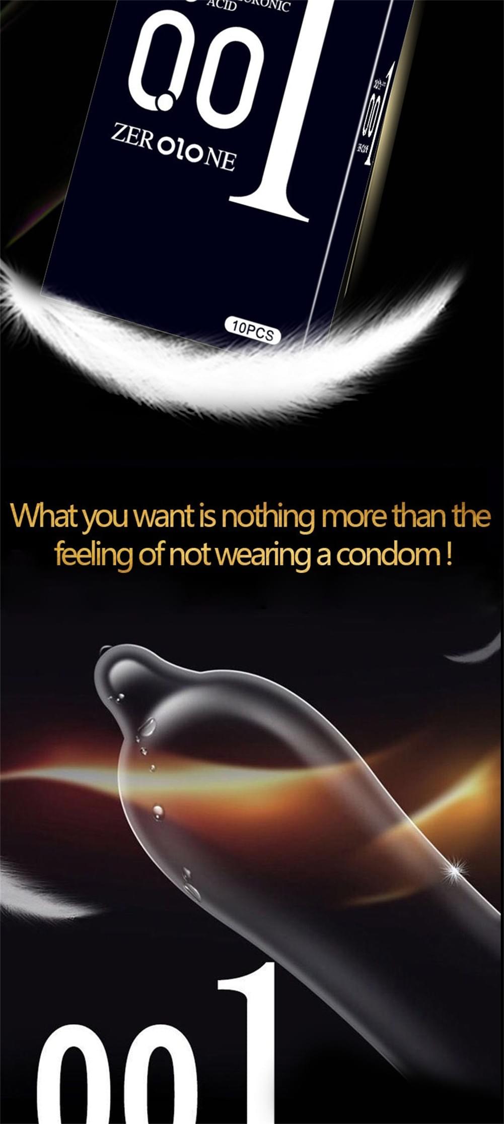 Ultra-thin Condoms, Lubricated 3D Large Particles Condom，Hyaluronic Acid, Water Soluble, Skin-friend