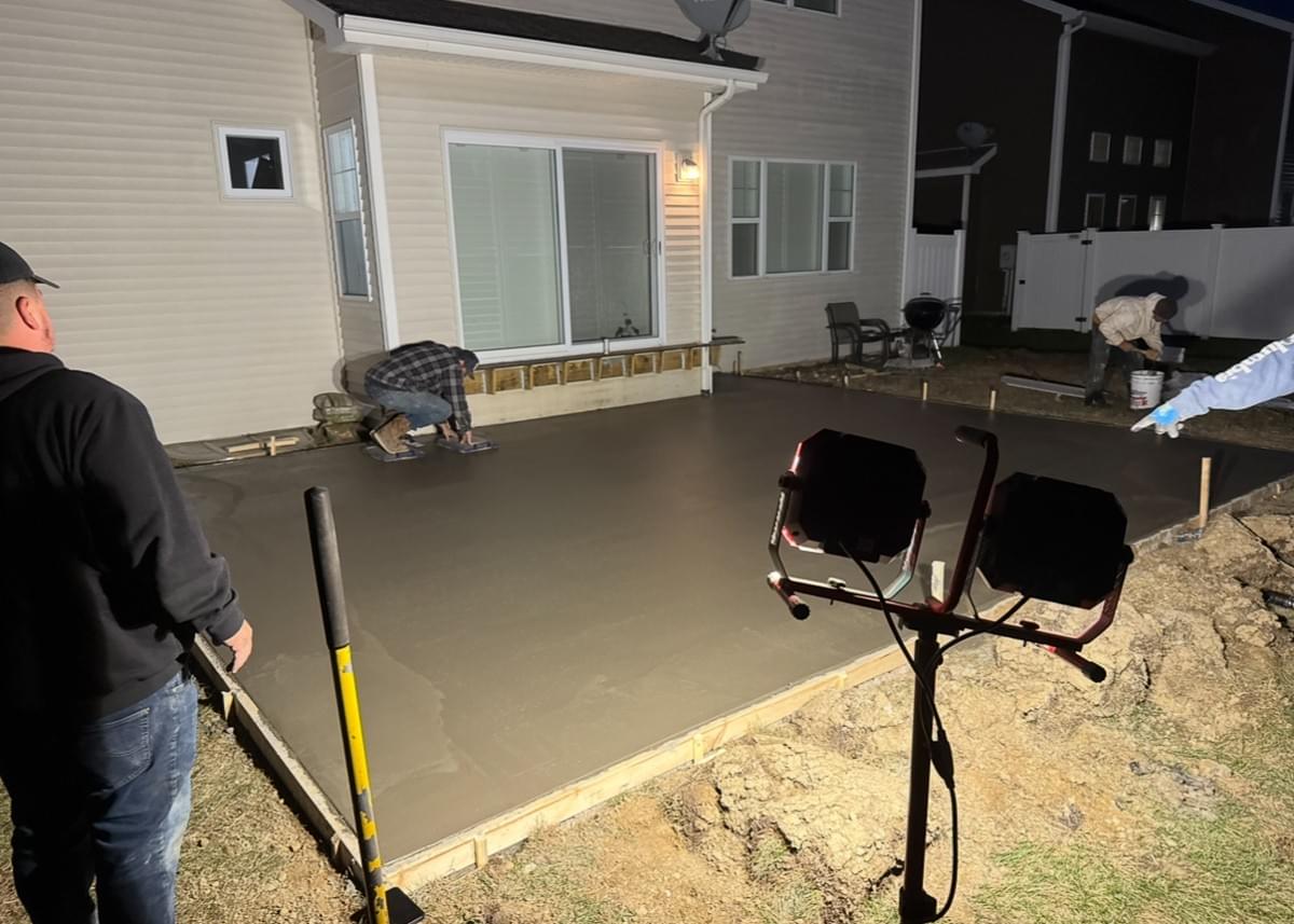 Concrete Patios, Walkways & Concrete Pads