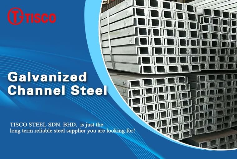 Galvanized channel steel