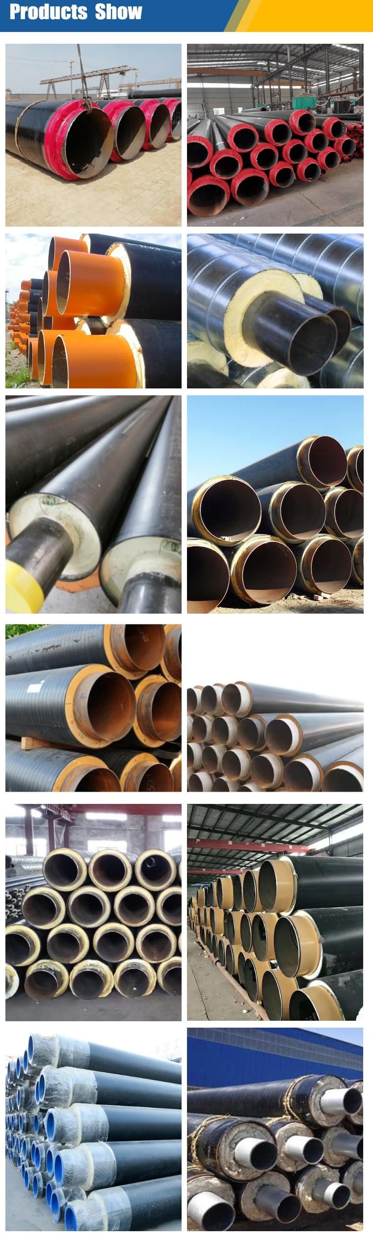 Galvanized Polyurethane insulation pipe
