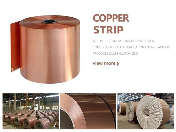 Copper strip