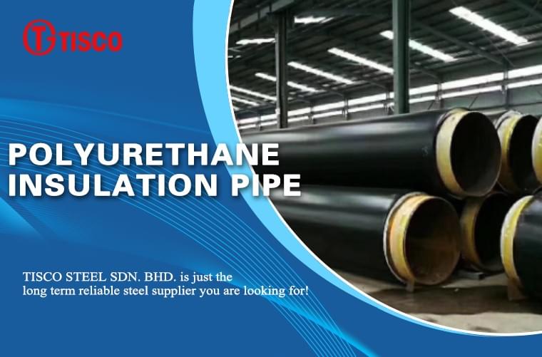 Galvanized Polyurethane insulation pipe