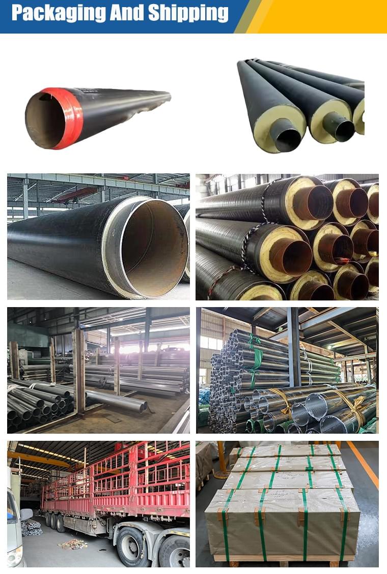 Galvanized Polyurethane insulation pipe