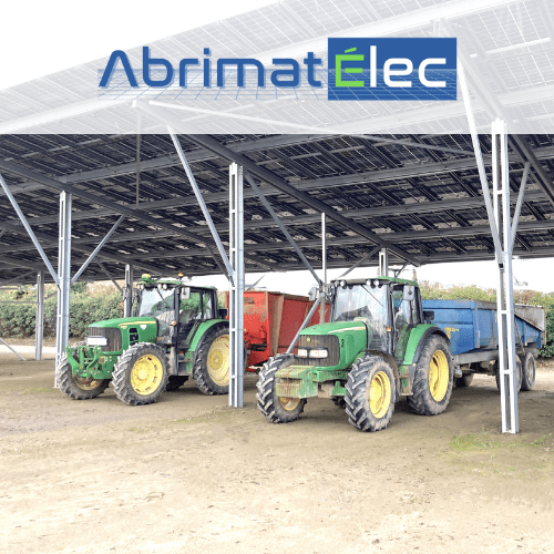 abris photovoltaïque agricole
