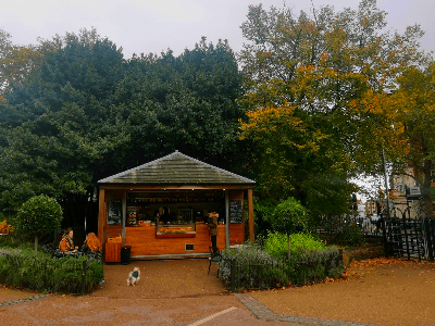 Cafe at Palace Gate entrance