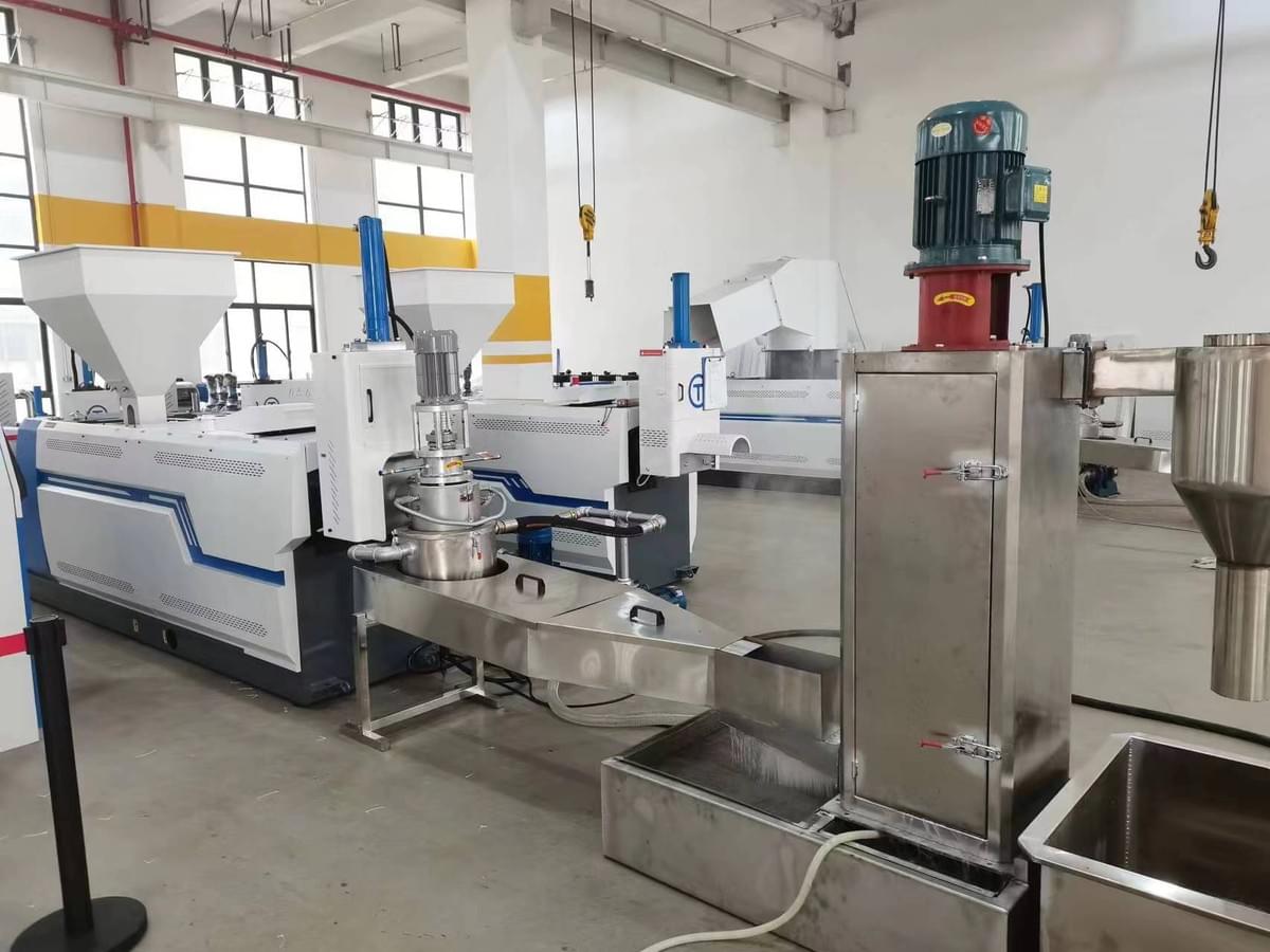 Water Ring Die Plastic Recycling Machines