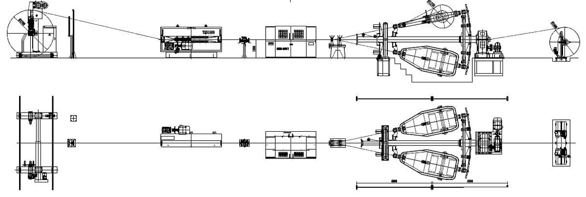 Layout of Laying-up Machine 