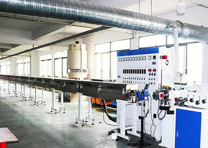 SJ80-90/14 Silicone Rubber Cable Coating Line from capstian technology