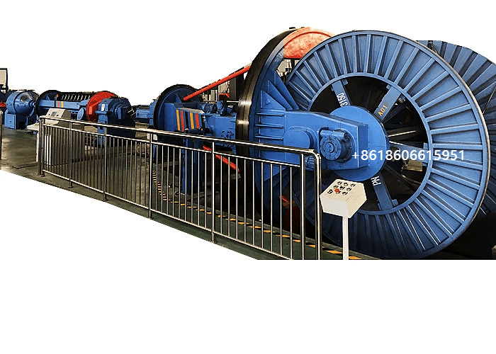 Cable Drum Twister Machine 4x2000 Pay-off and 3150mm Take-up FROM capstian tech