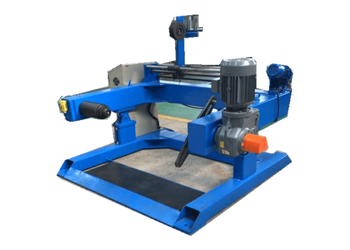 1250mm No Shaft Type Single Bobbin Take-up and Traverse Line Stand from capstian technology