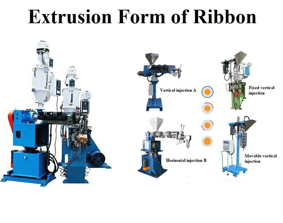 Ribbon Extruding Machine (also calls Color strip injection machine ) for Cable and Wire from CAPSTIAN technology