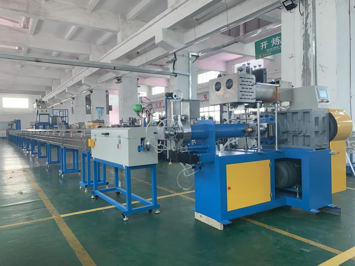 Silicon Rubber Cable Extrusion Production Line