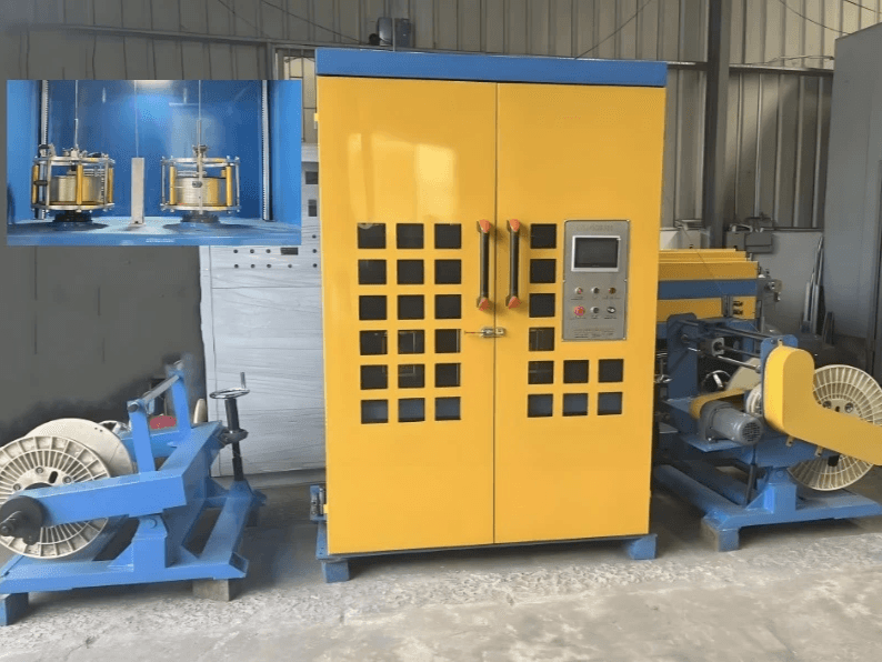 High Speed Vertical Double layers Taping Machine