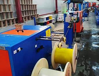 RG59 Coaxial Cable Sheathing Line from capstian technology