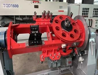 KBR800 Steel Tape Armouring Machine from capstian technology
