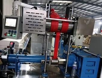 Rubber material hopper from capstian technology