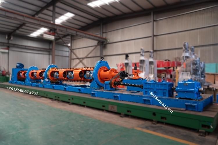  LINHA DE TORÇÃO 1+6 / Ø 630mm Torcedeira Tubulares de cabos 