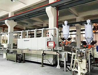 SJ80+40 Cable ExtrudingLinee from capstian technology