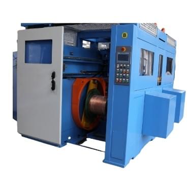 Dual Bobbins automatic change bobbin Take-up