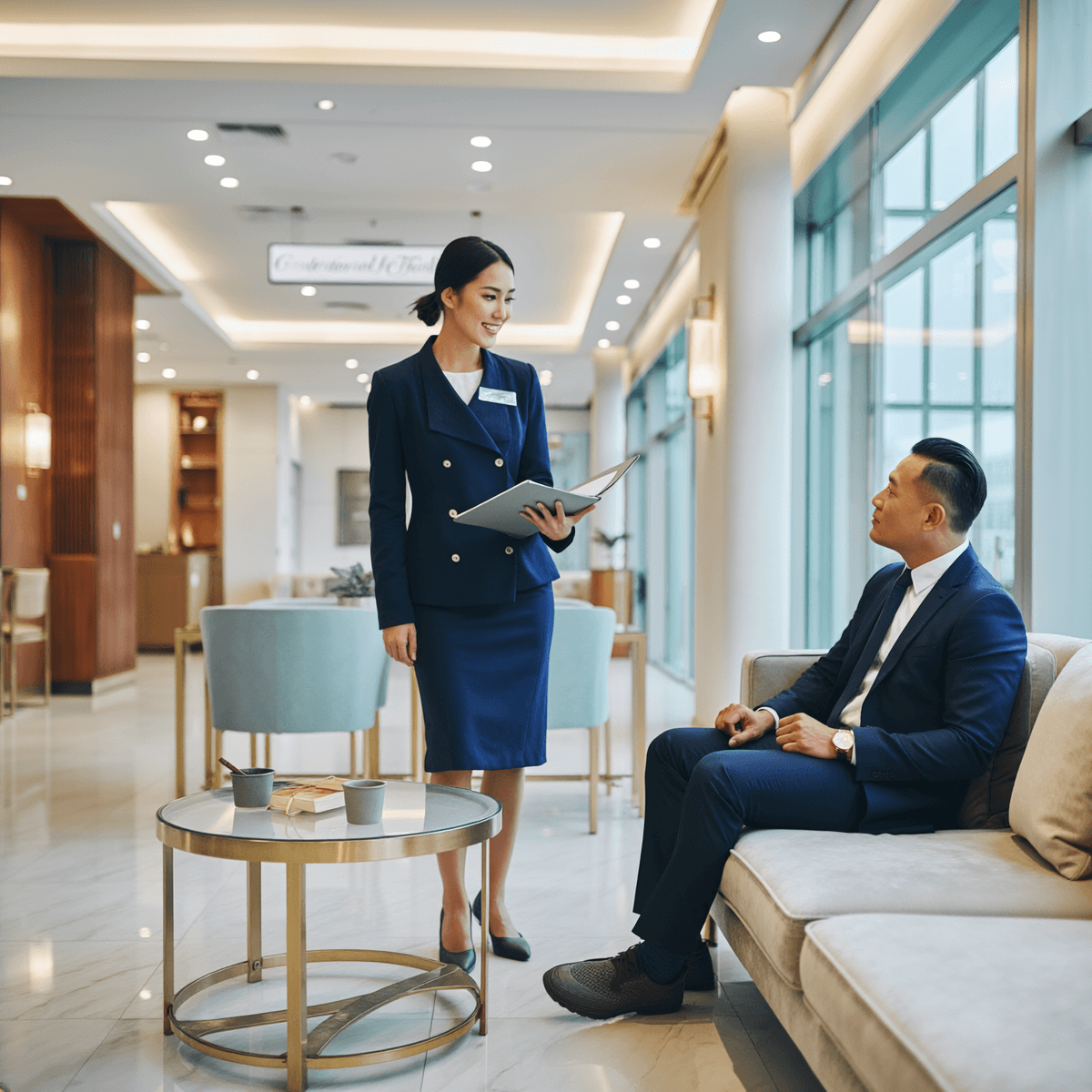 Not only medical care, but also services that support a comfortable stay are being arranged. comfortable stay environment Our company's service Introduction of inquiries for medical tourism that allows the wealthy around the world to receive Japanese medical care. The overall theme is white and gold.