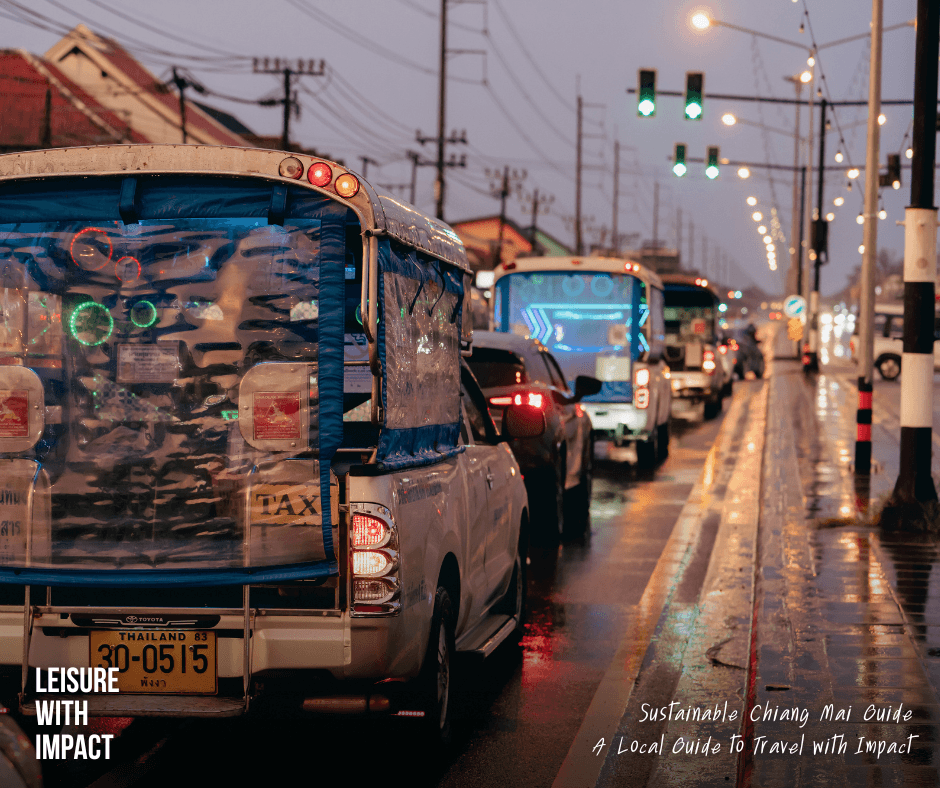 Slow travel experience exploring Chiang Mai city sustainably