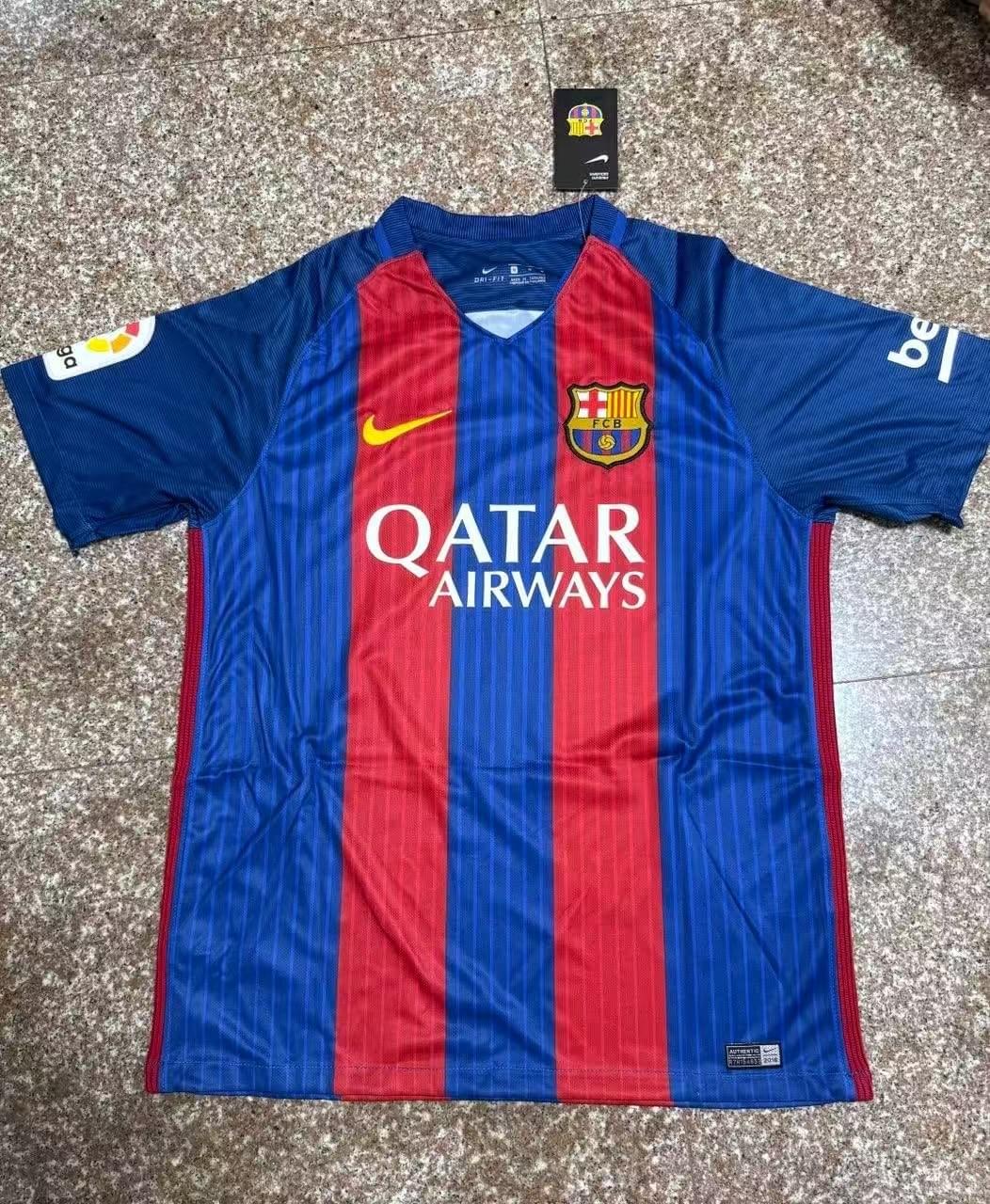 Lionel Messi Signed FC Barcelona 2016/17 Home Jersey #10 – Beckett Certified