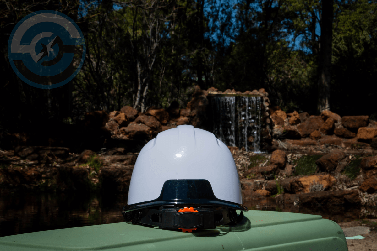 HARD HAT DELUXE WHITE