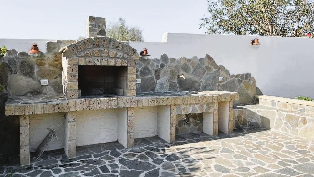 Patio e zona barbecue