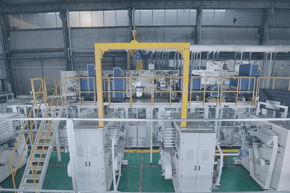 The Management of Sanitary Napkins Manufacturing Machin...